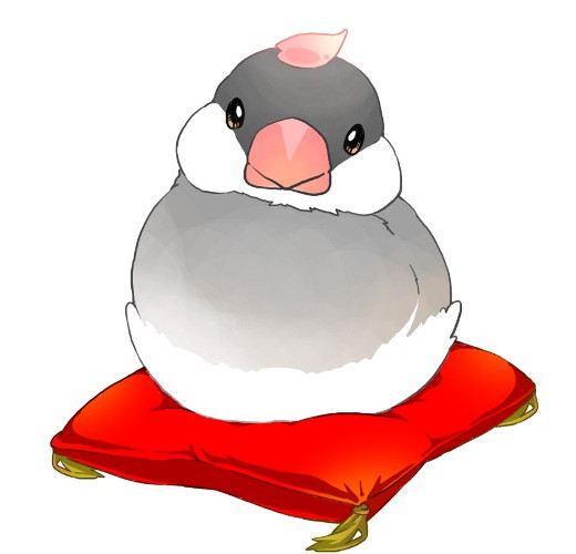 文鳥さん ニコニコ静画 イラスト