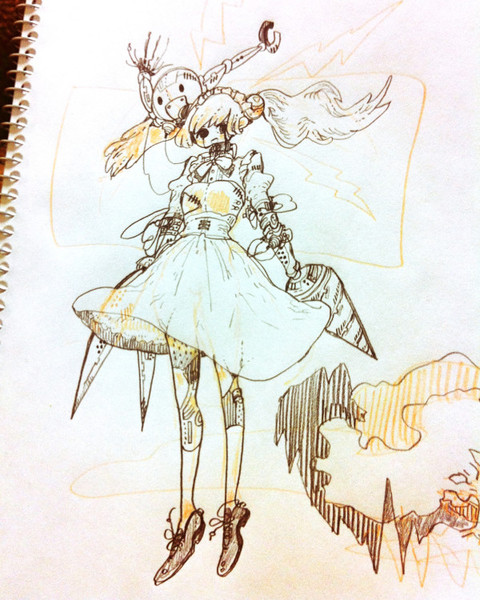 マシュマロちゃん 染田 さんのイラスト ニコニコ静画 イラスト