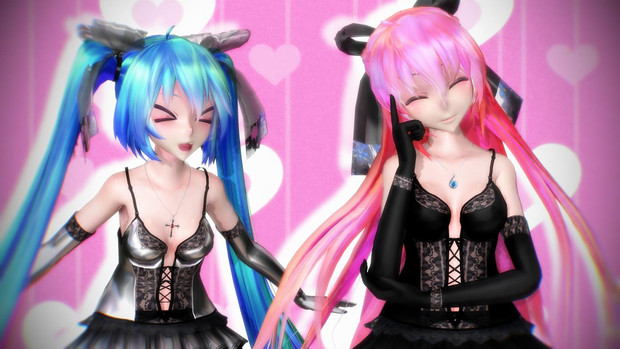 Tda式初音ミク 巡音ルカ H Estiasama さんのイラスト ニコニコ静画 イラスト