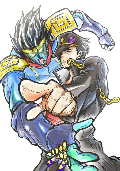 承太郎とスタプラ リコシェ号 さんのイラスト ニコニコ静画 イラスト