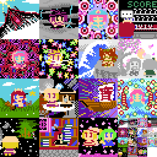 ドット絵で東方音楽アイコン6