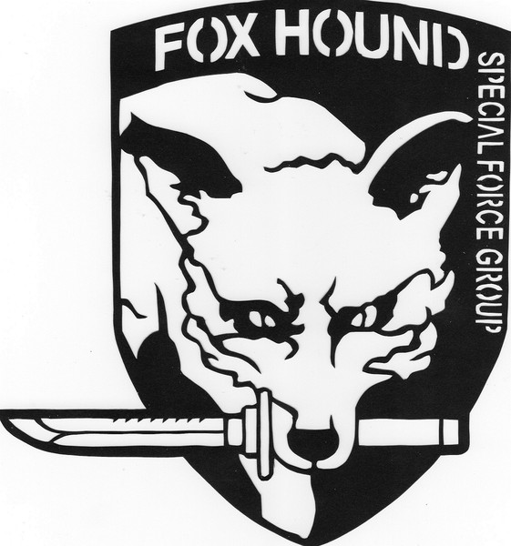 切り絵 Fox Hound部隊エンブレム ニコニコ静画 イラスト