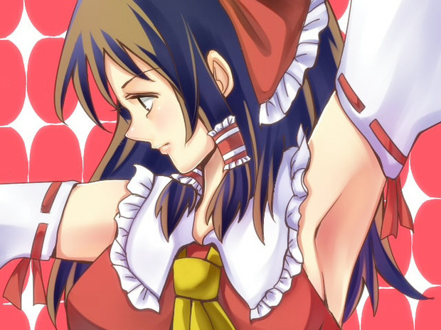 脇見せ巫女 見た目は大人 頭脳は子供 さんのイラスト ニコニコ静画 イラスト