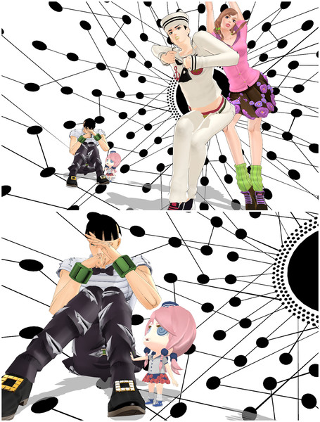 ジョジョリオン第二巻表紙撮影中 芳楽 さんのイラスト ニコニコ静画 イラスト