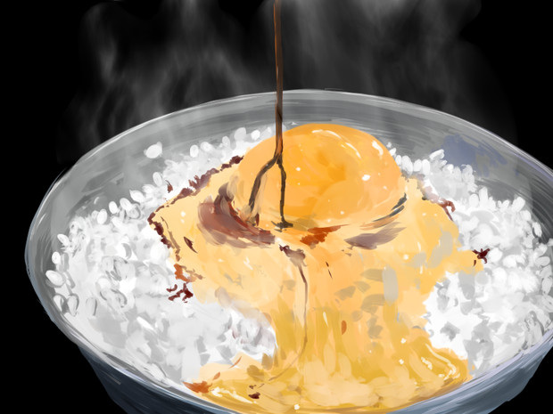 卵かけご飯 シーズン折返しまできたんだ さんのイラスト ニコニコ静画 イラスト