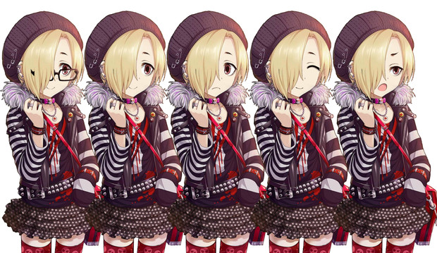 白坂小梅 ゴシックホラーナイトメア の立ち絵 の ような物です たこ ゆでだこｐ さんのイラスト ニコニコ静画 イラスト