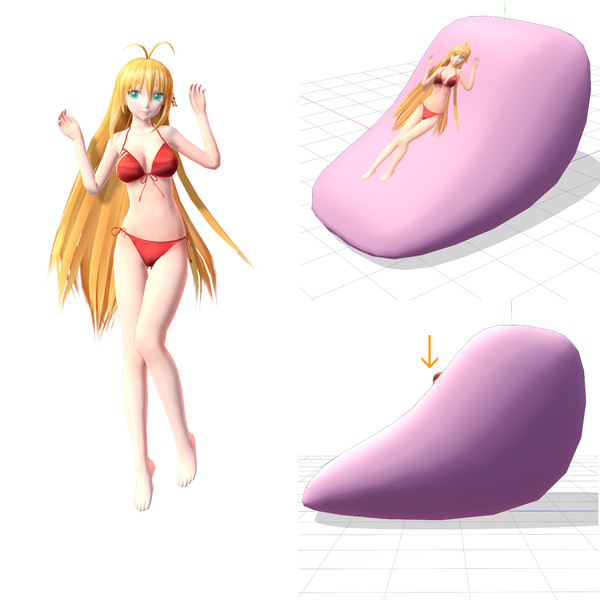 本当に人を駄目にするソファを考えてみた もものは さんのイラスト ニコニコ静画 イラスト