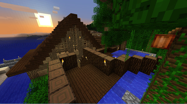 Minecraft 銭湯作り 完 ユーシャにけ さんのイラスト ニコニコ静画 イラスト