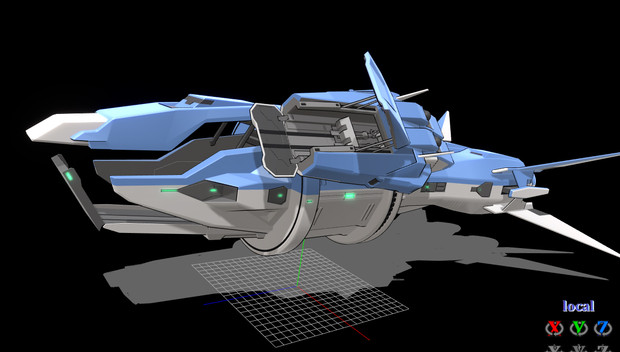 プトレマイオス、製作状況4/17。ＰＭＸ化作業開始