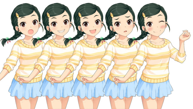 首藤葵 R グリッターステージ の立ち絵 の ような物です たこ ゆでだこｐ さんのイラスト ニコニコ静画 イラスト