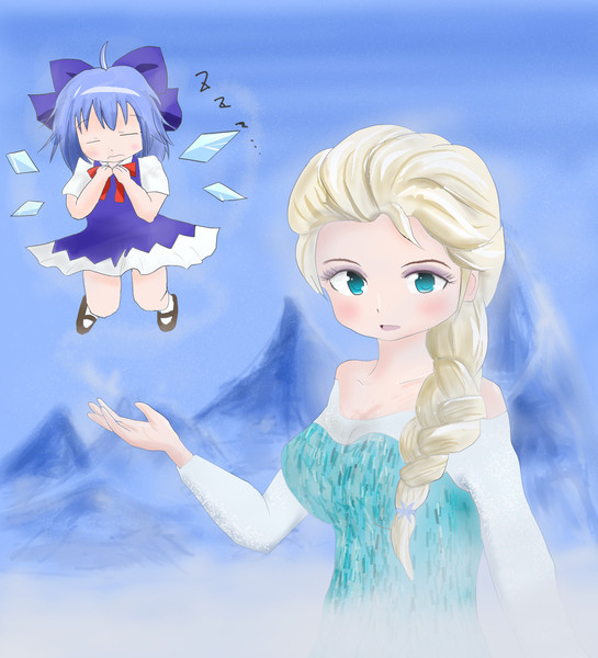 雪の女王と氷の妖精