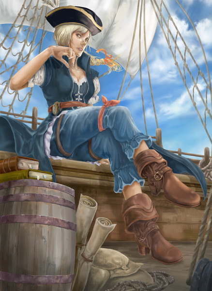 航海士 マリー ビ ン さんのイラスト ニコニコ静画 イラスト