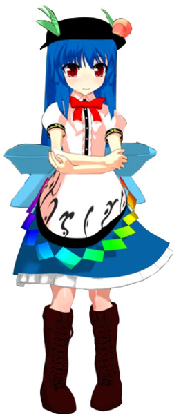 桃の力で頑丈になった天人 Tns ね だぁ ん さんのイラスト ニコニコ静画 イラスト