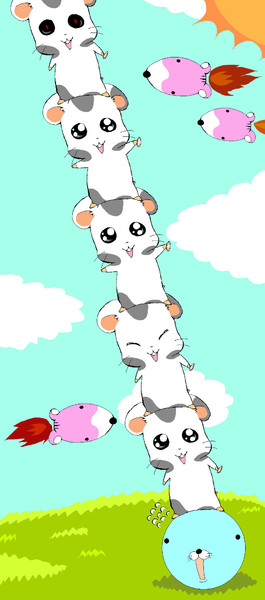 カオス 天まで届け 組体操 っちゃ さんのイラスト ニコニコ静画 イラスト