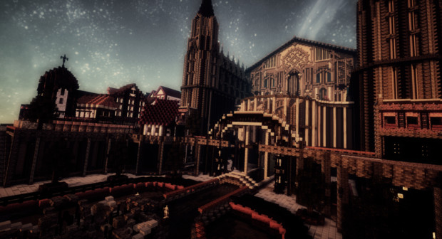 Minecraft 魔法都市 途中経過3 Nothdog さんのイラスト ニコニコ静画 イラスト