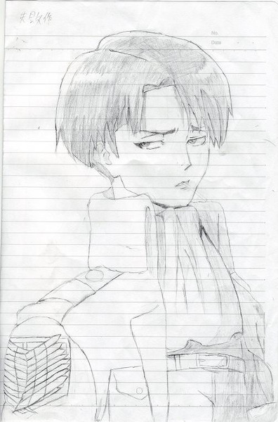リヴァイ模写してみた いくら さんのイラスト ニコニコ静画 イラスト