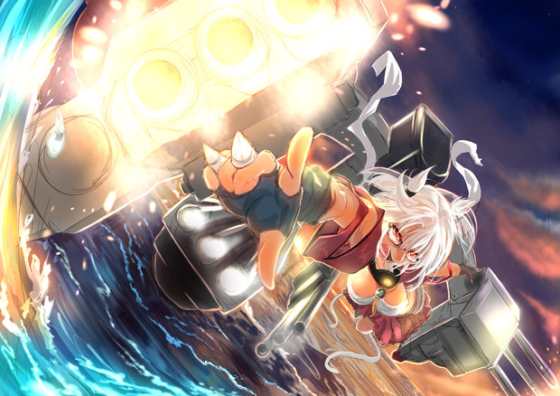 大和型戦艦2番艦 武蔵 参る えんどう さんのイラスト ニコニコ静画 イラスト
