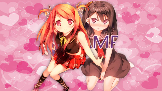 しずく くるみ 姉妹のキュートな壁紙 Tomtjex さんのイラスト ニコニコ静画 イラスト