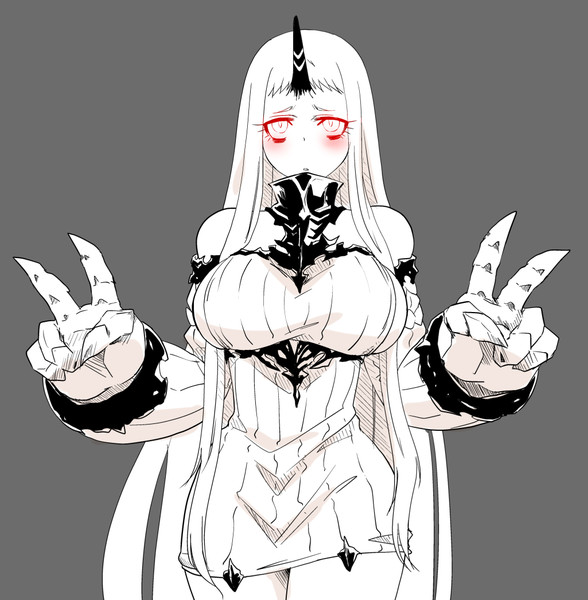 港湾棲姫いえーい いわとびひろ さんのイラスト ニコニコ静画 イラスト