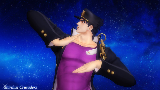空条承太郎 黒蝶 さんのイラスト ニコニコ静画 イラスト
