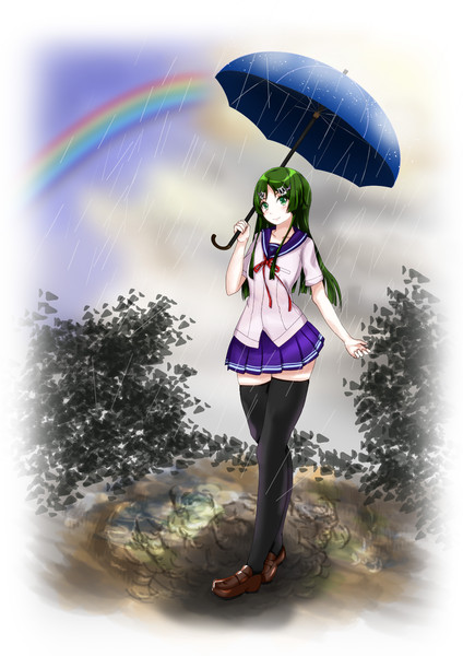 雨上がりと虹 Ken11 さんのイラスト ニコニコ静画 イラスト