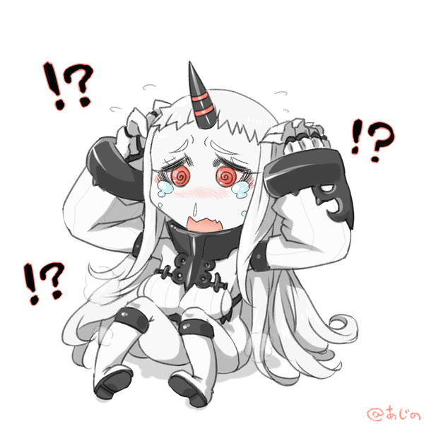港湾棲姫ちゃんへっぽこかわいい あじの さんのイラスト ニコニコ静画 イラスト