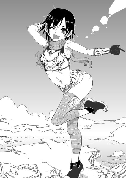 女冒険家 Hamunida さんのイラスト ニコニコ静画 イラスト