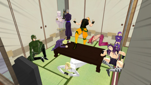 ｍｍｄ荒木荘 みんなでゲーム 野生の何か さんのイラスト ニコニコ静画 イラスト
