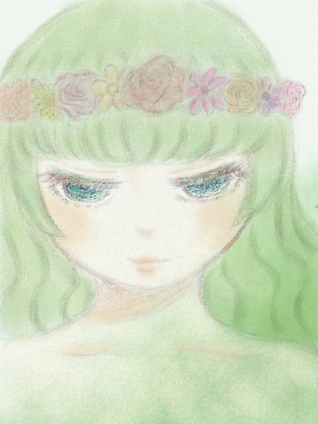 緑の少女 いよちゃん さんのイラスト ニコニコ静画 イラスト