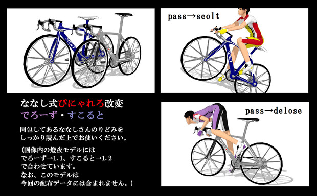 ななし式ロード改変モデル配布(12/8配布再開)