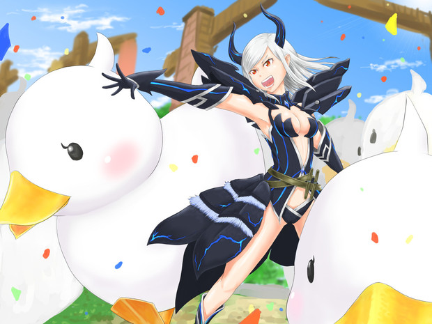行けっ グァーグァーグーク軍団 にゃんこふ さんのイラスト ニコニコ静画 イラスト