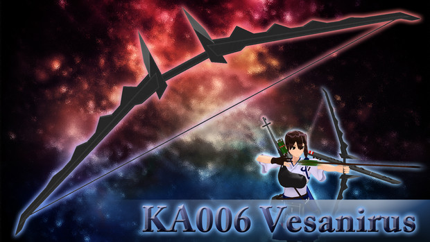【MMD武器】KA006 Vesanirus【弓】