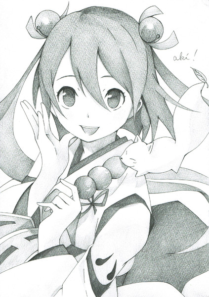 いなり こんこん 恋いろは の 大宮能売神 描いてみた Aki さんのイラスト ニコニコ静画 イラスト
