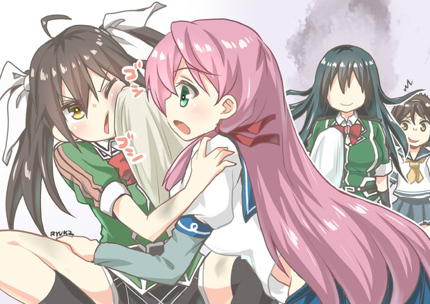 入渠がお風呂なら明石さんは小破した艦娘の体を拭いているのでしょうか Ryuki さんのイラスト ニコニコ静画 イラスト