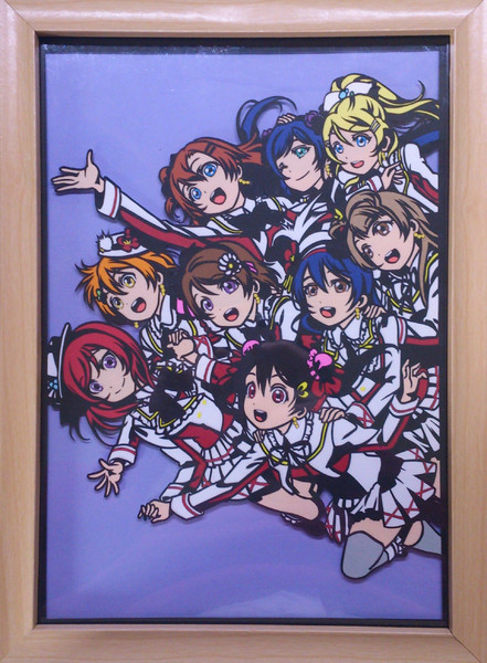 切り絵 ラブライブ 2期op それは僕たちの奇跡 ジャケット カラーver Jam さんのイラスト ニコニコ静画 イラスト