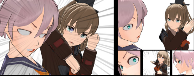 唐突にもらった 平手打ち 予想外の 肘 Leo さんのイラスト ニコニコ静画 イラスト