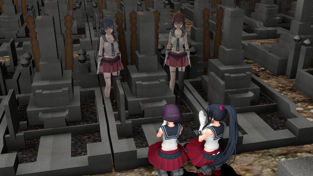 Mmd艦これ お墓参り たすく 蒼き新星 さんのイラスト ニコニコ静画 イラスト
