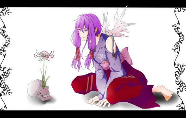 結月ゆかり 彼岸花 Oxido さんのイラスト ニコニコ静画 イラスト