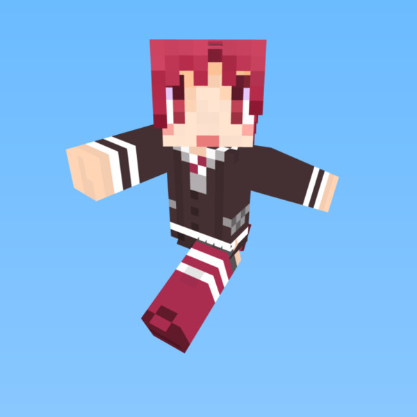 Minecraft 天津風コスプレ スキン 藤山起目粒 May さんのイラスト ニコニコ静画 イラスト