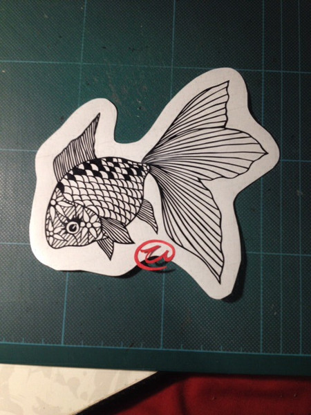 切り絵 金魚 ひろ さんのイラスト ニコニコ静画 イラスト