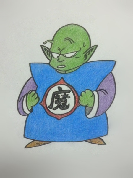 ｄｂキャラを全キャラ描くはずだったシリーズ あと１４体 マジュニア ピッコロ ほねアプール さんのイラスト ニコニコ静画 イラスト