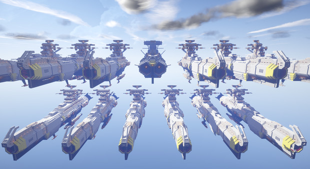 Minecraft 拡散波動砲発射隊形 そーま さんのイラスト ニコニコ静画 イラスト