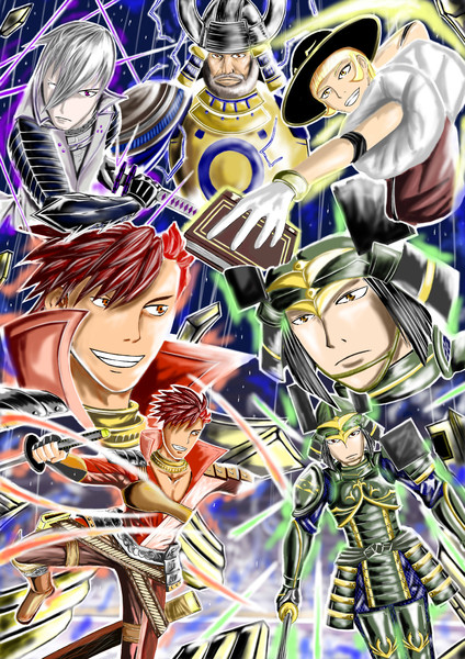 戦国basara4 イメージイラスト１ Storm さんのイラスト ニコニコ静画 イラスト