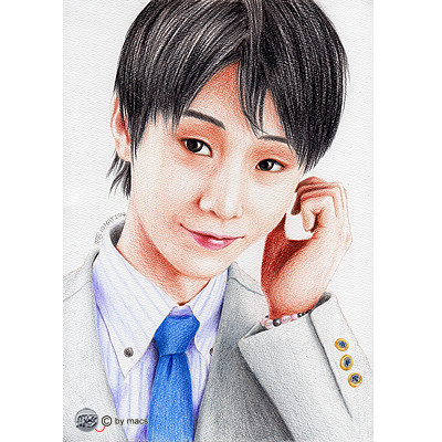 笑顔 羽生結弦凱旋パレード終了後のインタ Macs さんのイラスト ニコニコ静画 イラスト