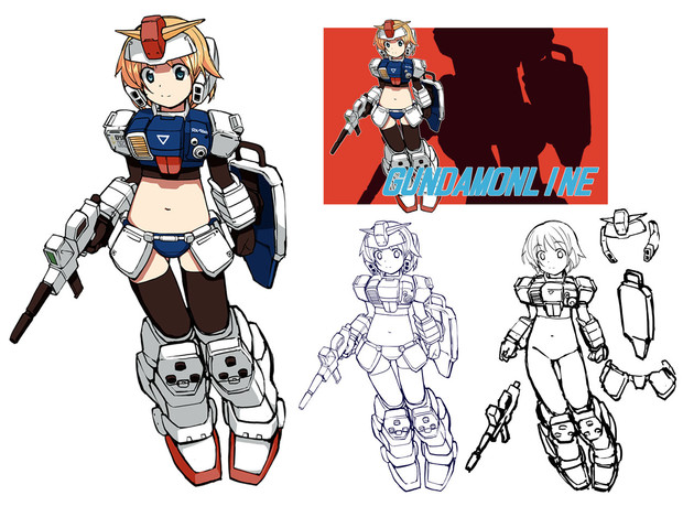 陸戦型ガンダム レンタル2号機 詳細データ じゅんg稲川 さんのイラスト ニコニコ静画 イラスト