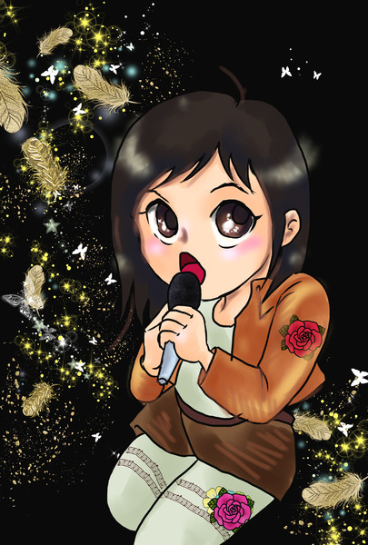 叶重さん、歌う！