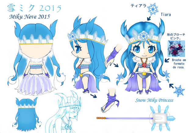 3° Snow Miku Princess 2015