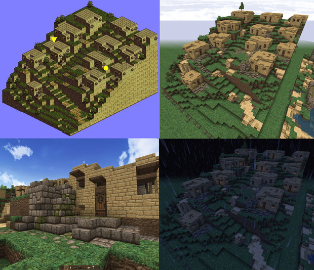 Minecraftでバルマムッサを作ってみた タクティクスオウガ Mama さんのイラスト ニコニコ静画 イラスト