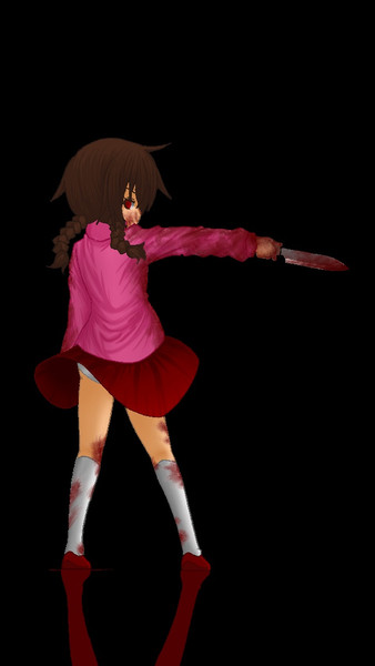 返り血注意 窓付き Ibispaint コボレ さんのイラスト ニコニコ静画 イラスト