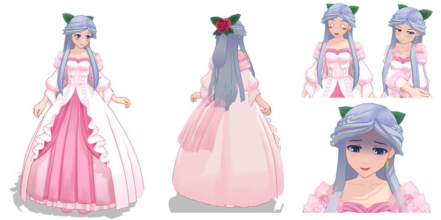 Mmd 黒柚式 レイネシア 公開しました ログ ホライズン 神楽坂柚 さんのイラスト ニコニコ静画 イラスト